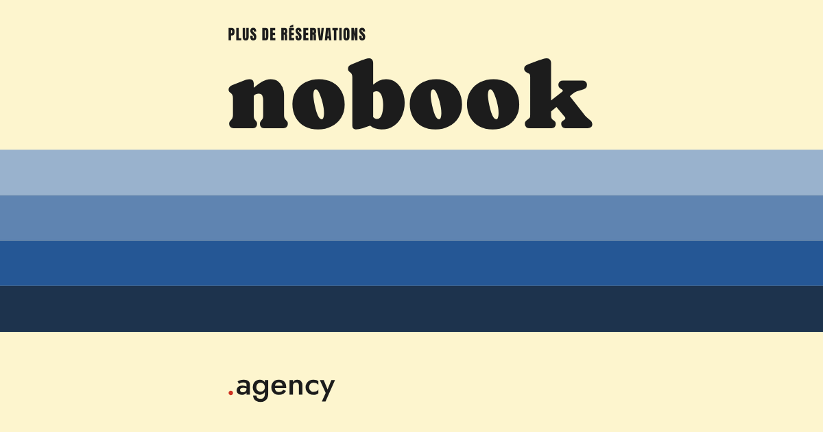 Screenshot of nobook.agency